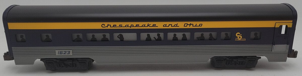 Lionel 6-19146 O Gauge Chesapeake & Ohio Aluminum Passenger Car #1623 EX/Box