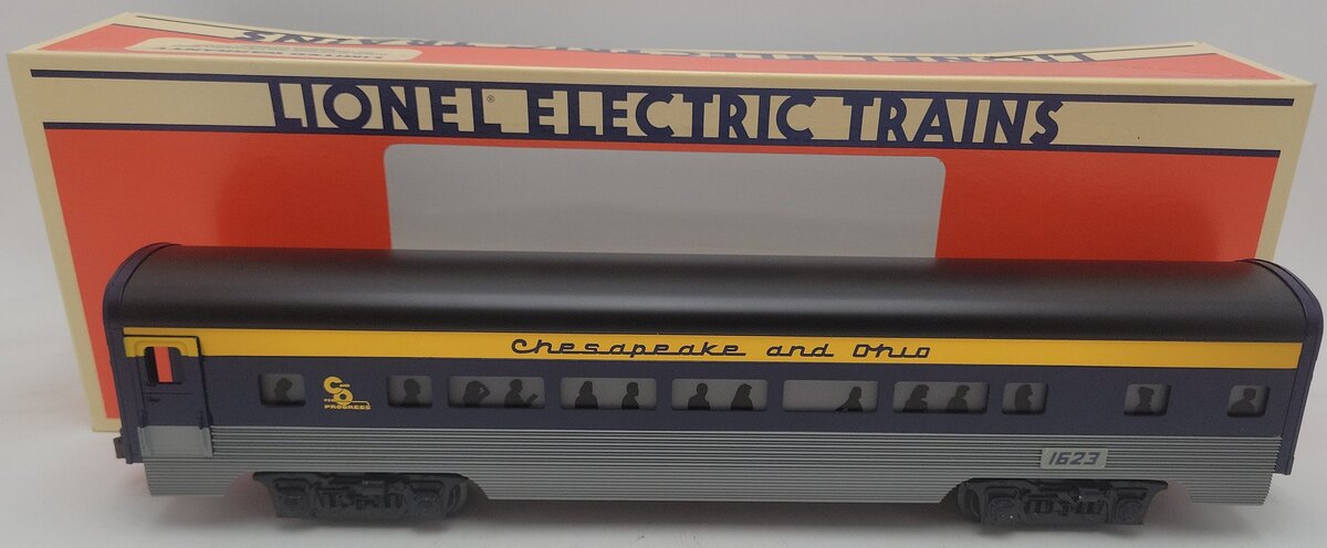 Lionel 6-19146 O Gauge Chesapeake & Ohio Aluminum Passenger Car #1623 EX/Box