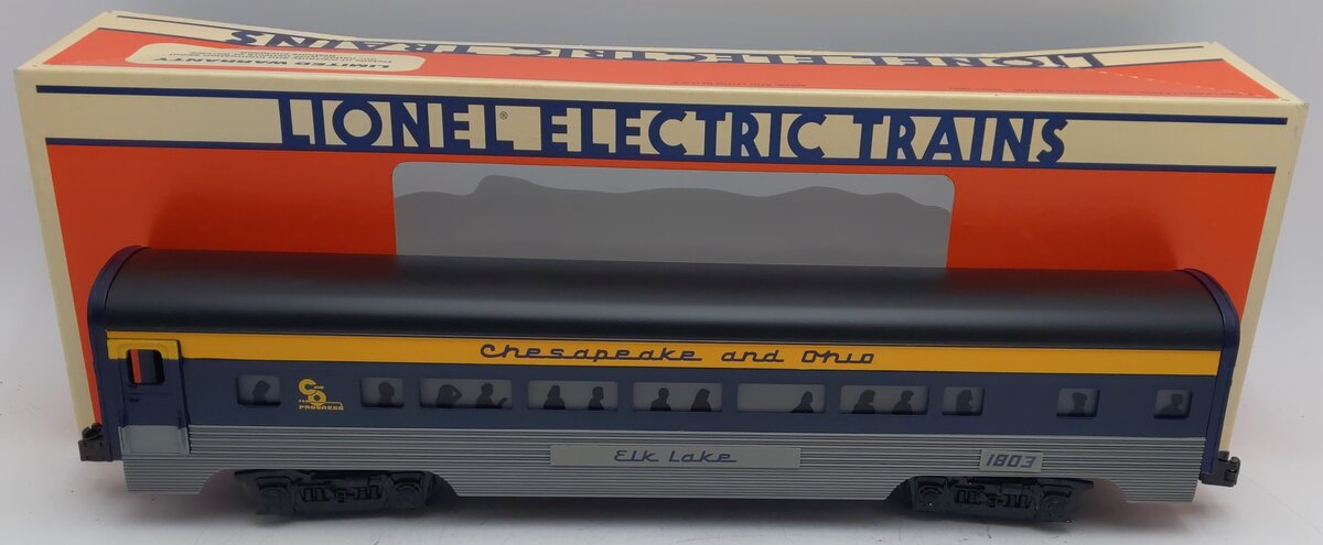 Lionel 6-19147 O Gauge Chesapeake & Ohio Aluminum 