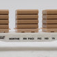 Lionel 6-16379 O Gauge Northern Pacific Flatcar w/ Wood Load NIB