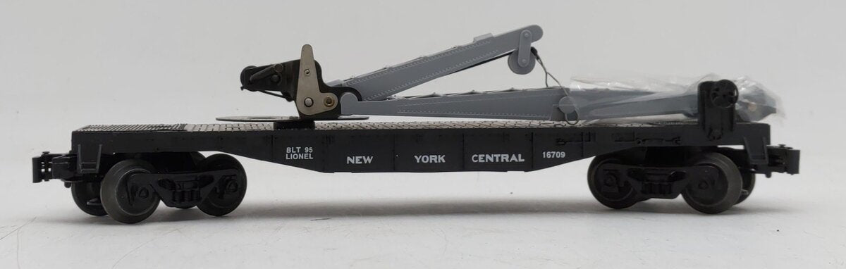 Lionel 6-16709 O Gauge New York Central Derrick Car LN/Box