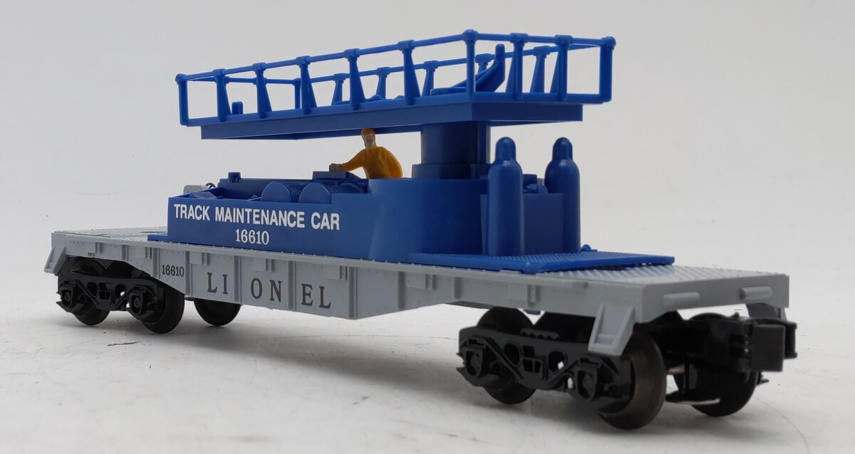 Lionel 6-16610 O Gauge Track Maintenance Car #16610 NIB