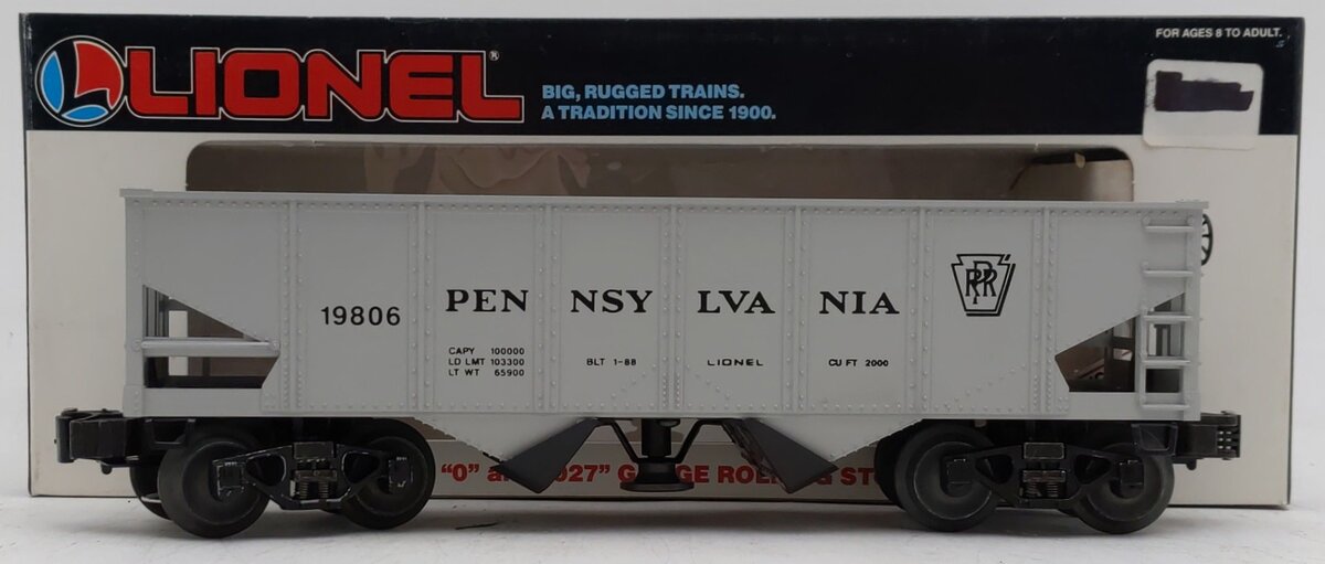 Lionel 6-19806 O Gauge Pennsylvania Operating Hopper #19806 VG/Box