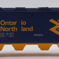 Lionel 6-6100 O Gauge Ontario Northland Covered Quad Hopper NIB