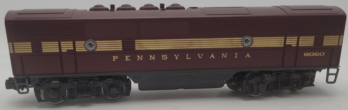 Lionel 6-8060 O Pennsylvania Tuscan F-3 B Unit Dummy Diesel Locomotive #8060 EX/Box