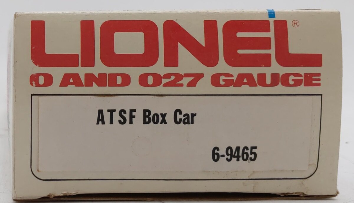 Lionel 6-9465 O Gauge AT&SF Green Boxcar #9465 LN/Box