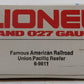 Lionel 6-9811 O Gauge SP/UP FARR Pacific Fruit Express Reefer Car #9811 LN/Box