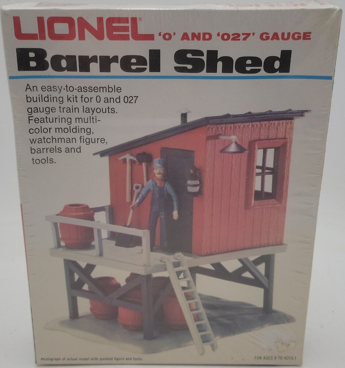 Lionel 6-2718 O & O27 Gauge Barrel Shed Building Kit NIB
