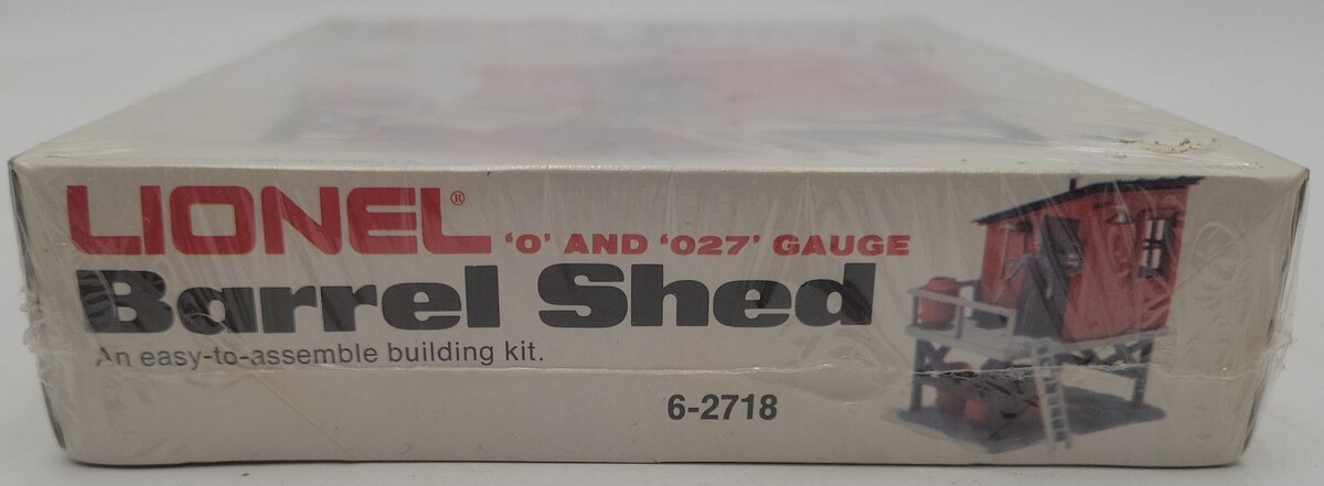 Lionel 6-2718 O & O27 Gauge Barrel Shed Building Kit NIB