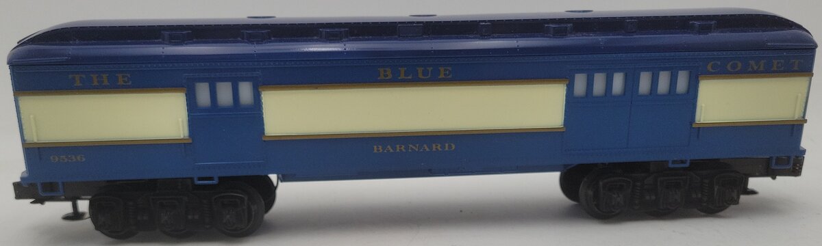 Lionel 6-9536 O Gauge Blue Comet "Barnard" Baggage Car EX/Box