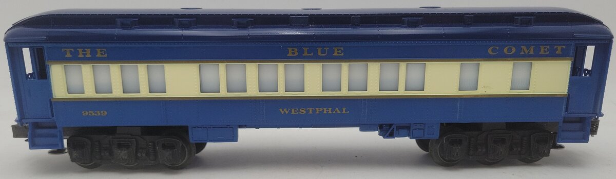 Lionel 6-9539 O Gauge The Blue Comet "Westphal" Pullman Passenger Car EX/Box