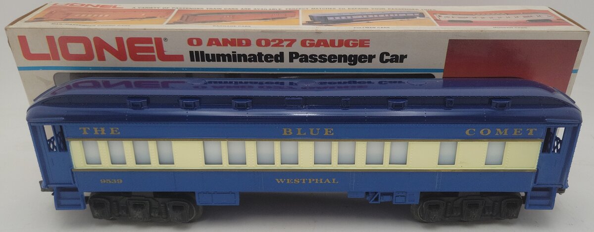 Lionel 6-9539 O Gauge The Blue Comet 