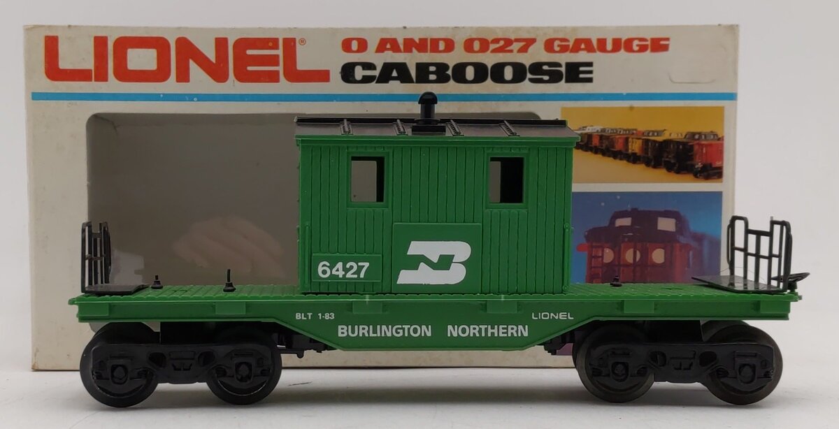 Lionel 6-6427 O Gauge Burlington Northern Maintenance Caboose LN/Box