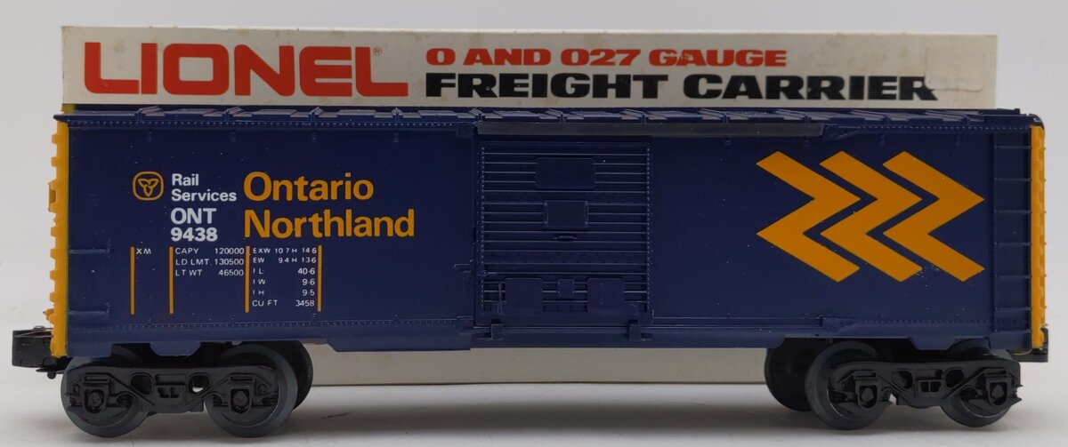 Lionel 6-9438 O Gauge Ontario Northland Box Car NIB