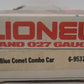 Lionel 6-9537 O Gauge Blue Comet "Halley" Combine Car EX/Box