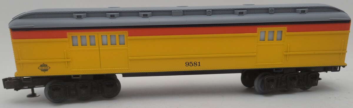 Lionel 6-9581 O Gauge Chessie Steam Special Baggage Car #9581 EX/Box