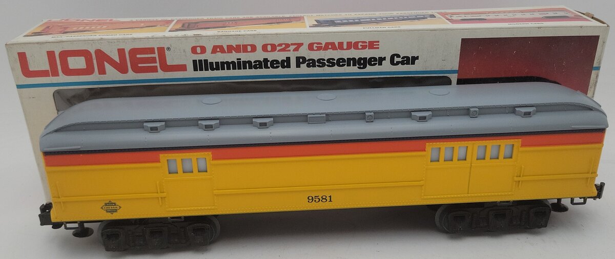 Lionel 6-9581 O Gauge Chessie Steam Special Baggage Car #9581 EX/Box