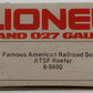 Lionel 6-9880 O Gauge AT&SF Famous American Railroad Refrigerator Car NIB