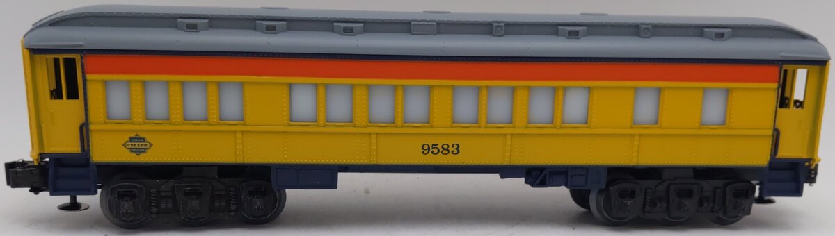 Lionel 6-9583 O Gauge Chessie Steam Special Passenger Car #9583 EX/Box