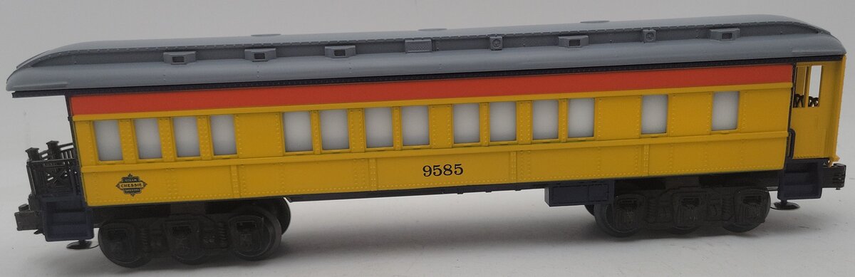 Lionel 6-9585 O Gauge Chessie Steam Special Observation Car #9585 EX/Box
