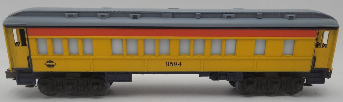 Lionel 6-9584 O Gauge Chessie Steam Special Passenger Car EX/Box