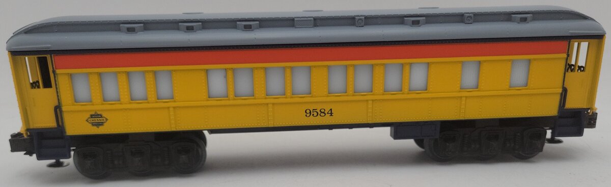 Lionel 6-9584 O Gauge Chessie Steam Special Passenger Car EX/Box