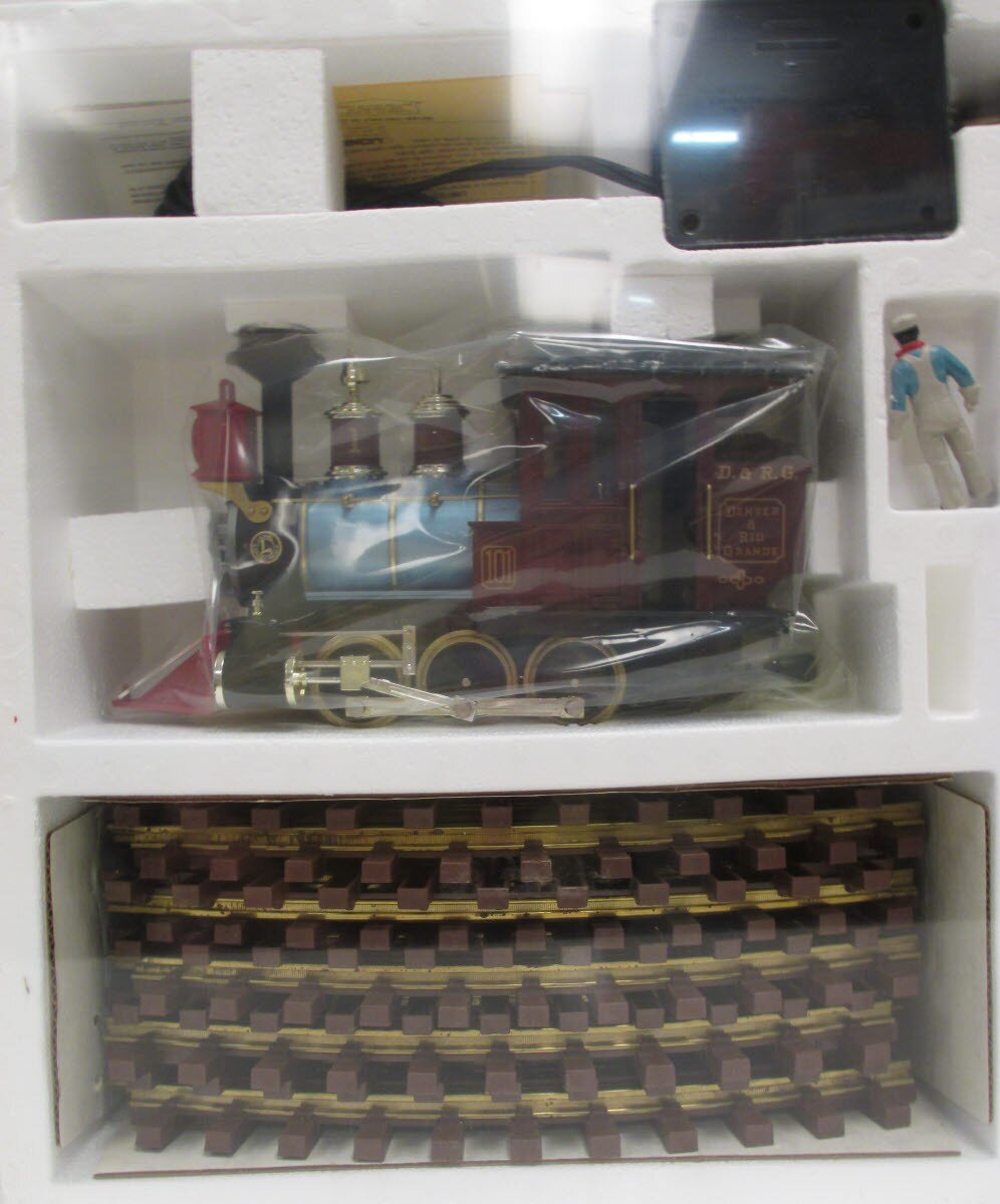 Lionel 8-81000 Gold Rush Special G Gauge Steam Freight Train Set MT/Box