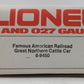 Lionel 6-9450 O Gauge Great Northern Cattle Car NIB