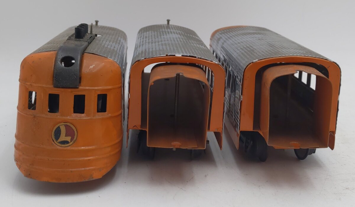 Lionel 1535 Vintage O Gauge Streamline Set/Box
