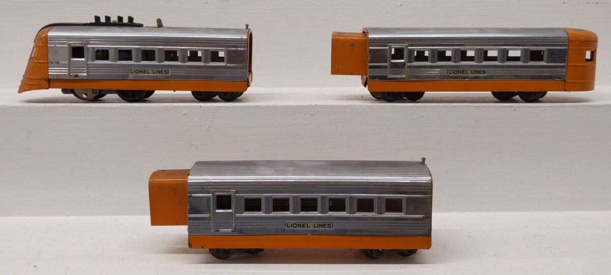 Lionel 1535 Vintage O Gauge Streamline Set/Box