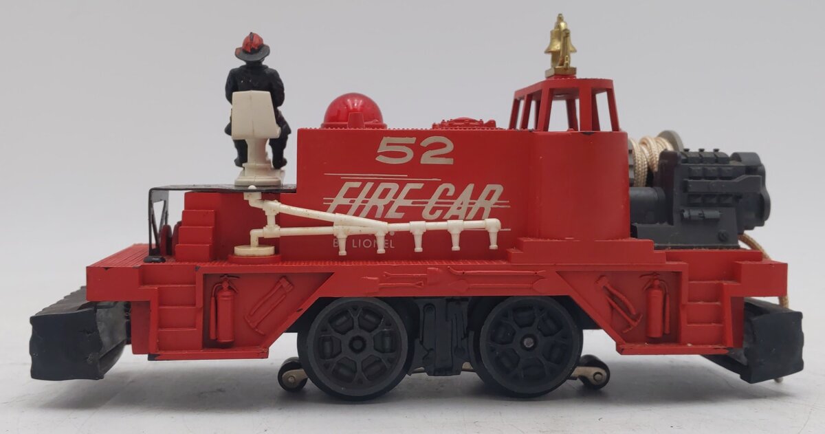Lionel 52 Vintage O Motorized Fire Car EX/Box