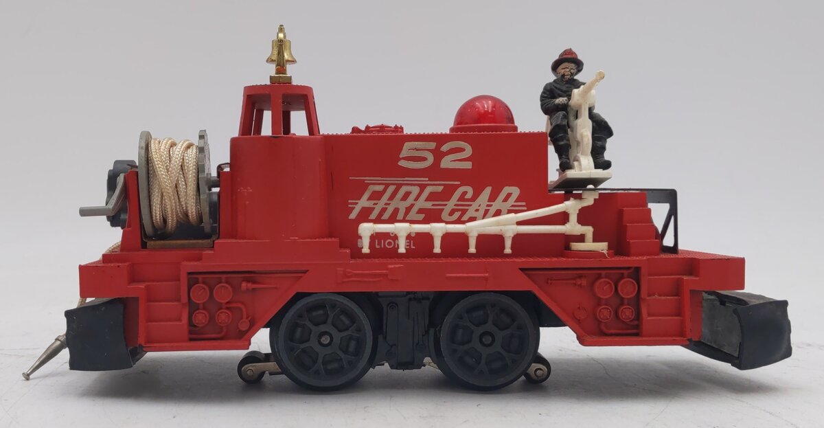 Lionel 52 Vintage O Motorized Fire Car EX/Box