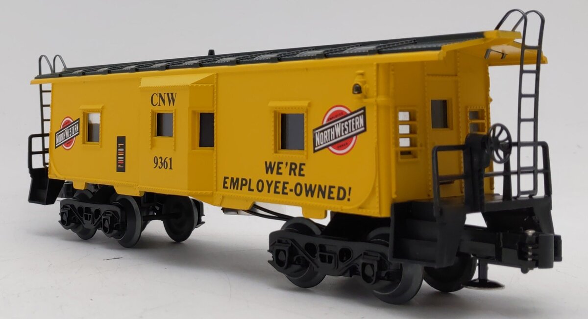 Lionel 6-9361 O Chicago & North Western Bay Window Illuminated Caboose #9361 NIB