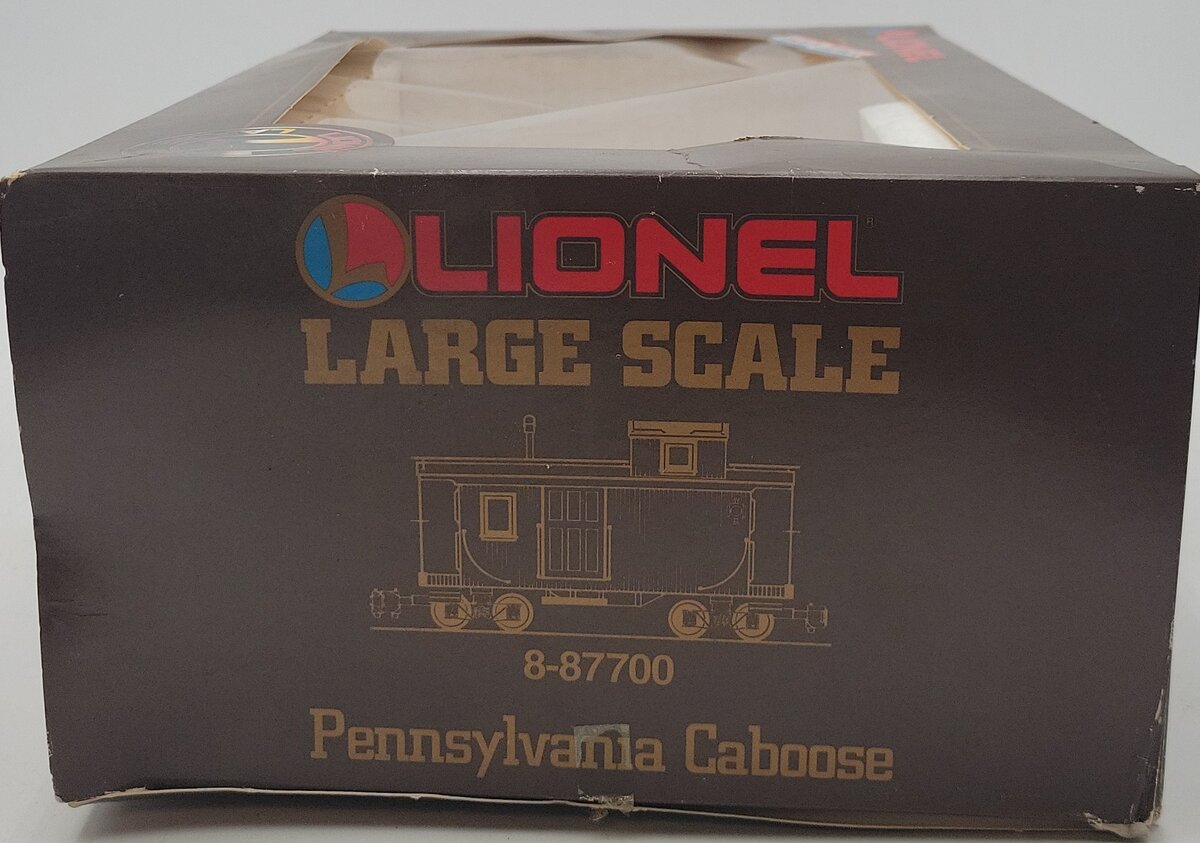 Lionel 8-87700 G Pennsylvania Illuminated Caboose #700 VG/Box