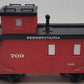 Lionel 8-87700 G Pennsylvania Illuminated Caboose #700 VG/Box