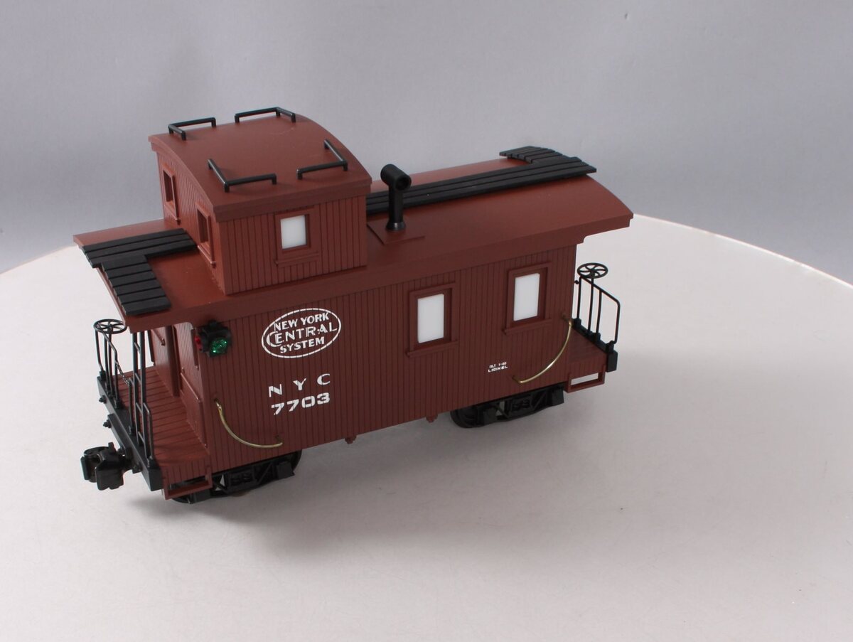 Lionel 8-87703 G Scale New York Central Illuminated Caboose EX/Box