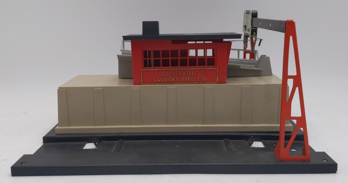 Lionel 342 Vintage O Motorized Operating Culvert Loader with Car VG/Box