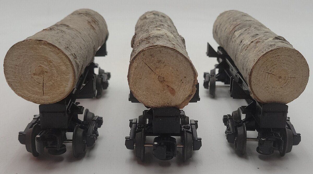 Lionel 6-29445 Elk River Skeleton Log 3-Car Set EX/Box
