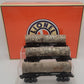 Lionel 6-29445 Elk River Skeleton Log 3-Car Set EX/Box