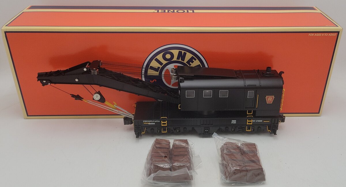 Lionel 6-19899 O Gauge Pennsylvania Railroad TMCC Operating Crane Car #490900 EX/Box
