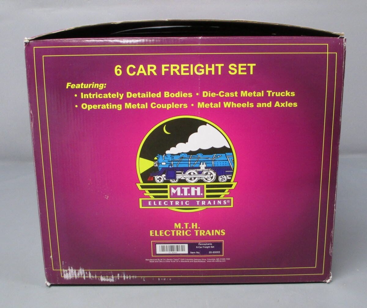 MTH 20-90003 O Pennsylvania Premier Freight Car Set (Set of 6) NIB