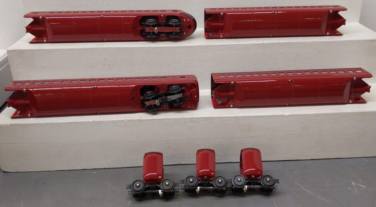 Lionel 6-51201 O Gauge Lionel Lines Rail Chief Passenger 4-Car Set EX/Box