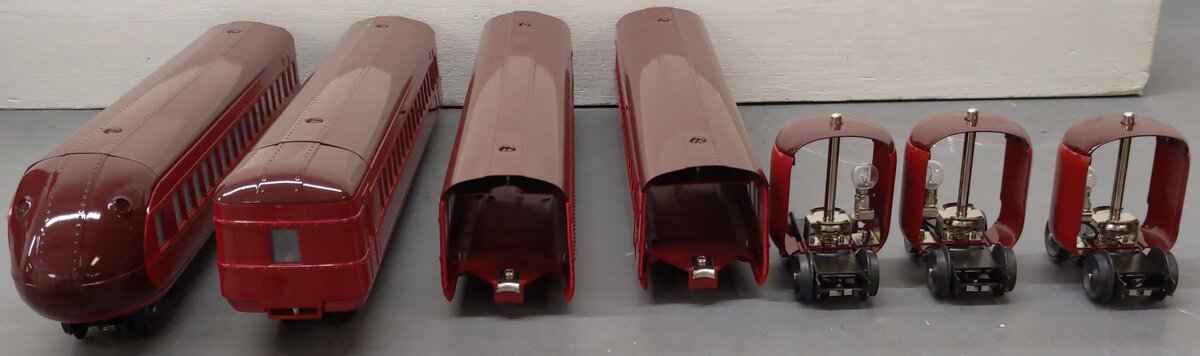 Lionel 6-51201 O Gauge Lionel Lines Rail Chief Passenger 4-Car Set EX/Box