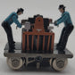 Bachmann 1320 HO Blue Gandy Dancer Electrically Powered Hand Car EX/Box