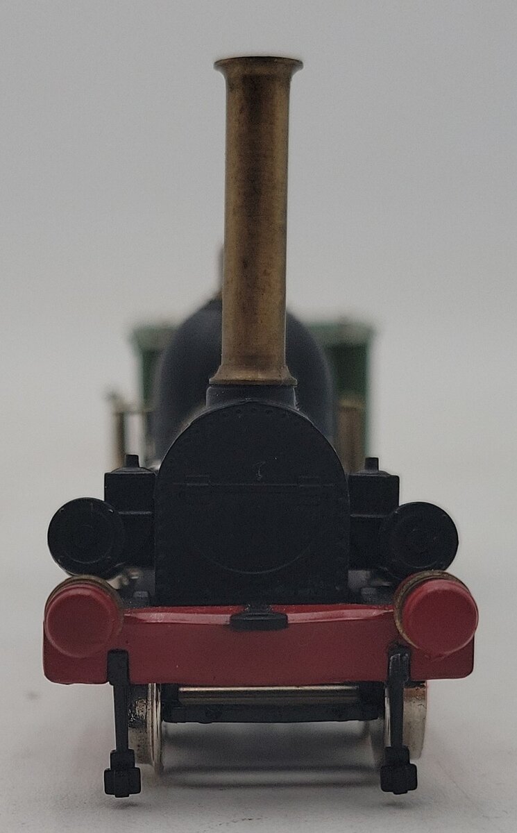 Bachmann 41-0501 HO Scale The Prussia 4-2-0 Steam Locomotive & Tender -DC VG/Box