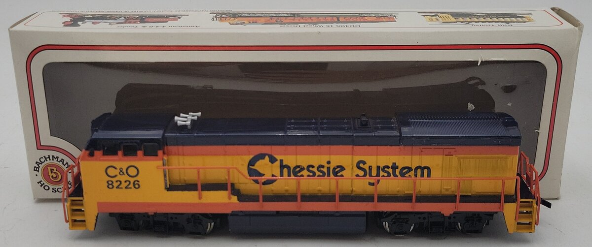 Bachmann 41-650-09 HO C&O BQ 23-7 Diesel #8226 EX/Box