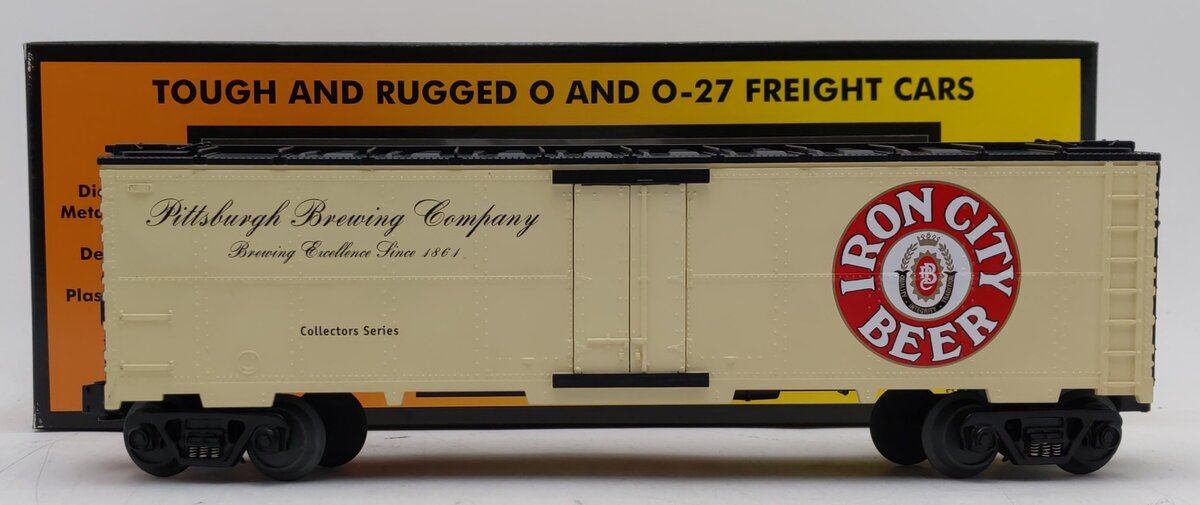 MTH 30-7838 Iron City Beer 140th Anniversary Reefer NIB