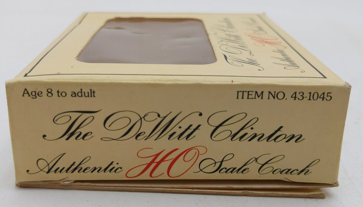 Bachmann 43-1045 HO Scale DeWitt Clinton Scale Coach Car EX/Box