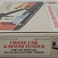 Bachmann 1438 HO Scale Amtrak Crane Car and Boom Tender Set EX/Box