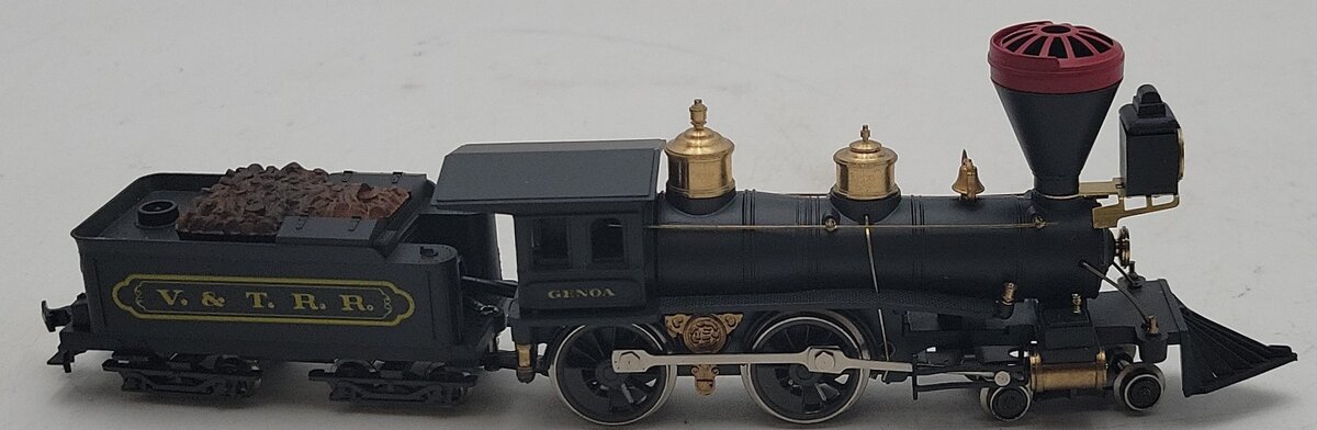 AHM 5067 HO V&T 4-4-0 Genoa Steam Engine & Tender EX/Box